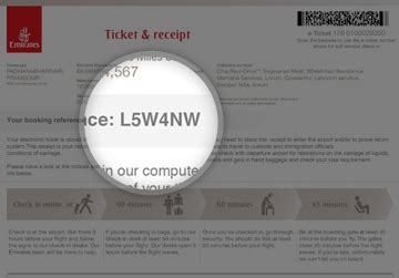 emirates booking reference.